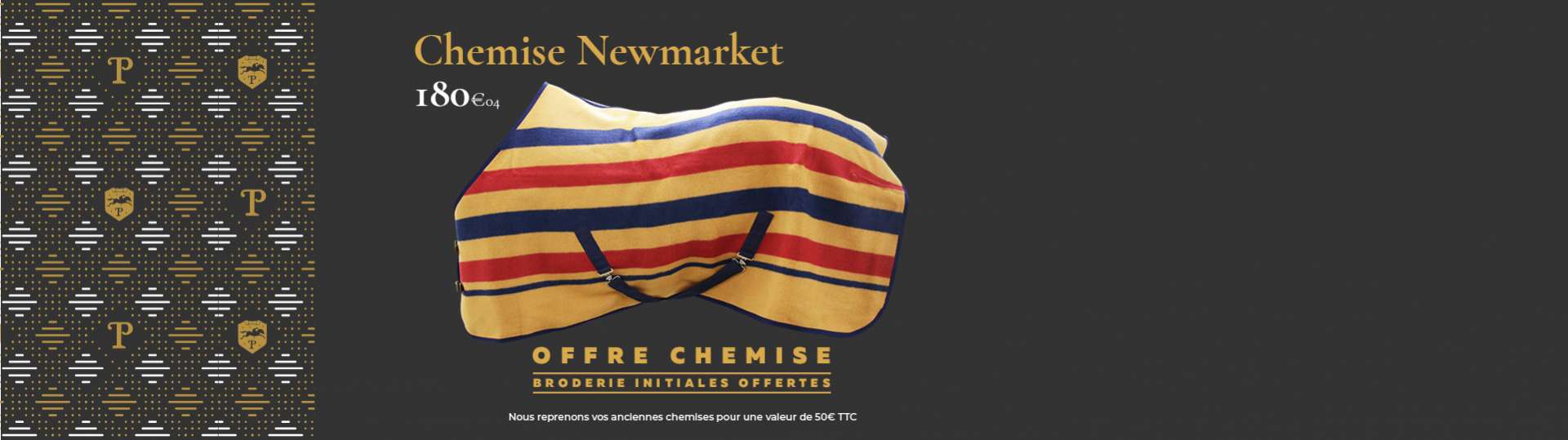 pub du mois novembre 2024 - chemise new market